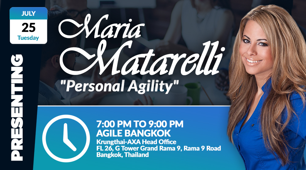 Personal Agility Presentation in Bangkok