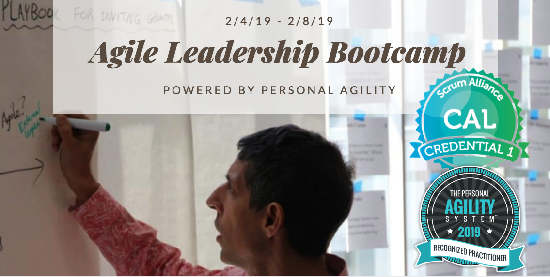 Agile Leadership Bootcamp Powered by Personal Agility