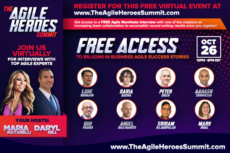 The Agile Heroes Summit October 2021 Speakers