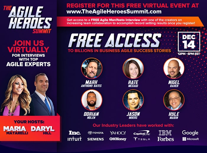 The Agile Heroes Summit December 2021 Speakers